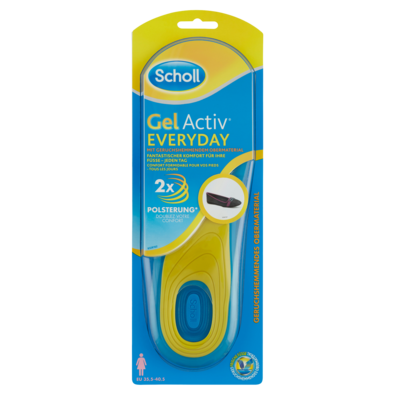Scholl Ženske vložke za čevlje za vsak danGelActiv