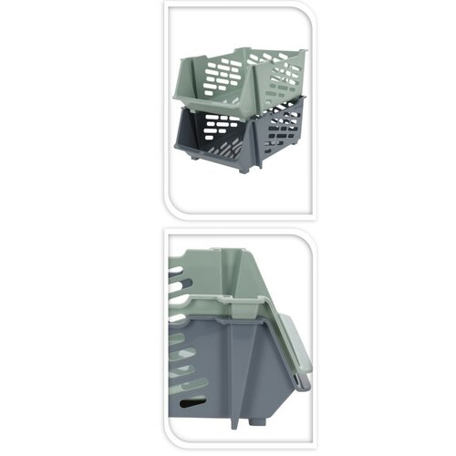 Plastični organizator za shranjevanje Space, 44 x36 x 20 cm