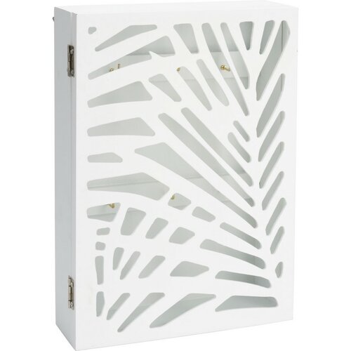 Lesena omarica za ključe Palm, 19 x 27 x 6 cm