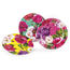 Blossom Zestaw talerzy płytkich 25 cm, 3 sztmix kolorów,