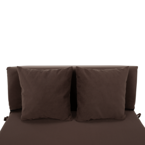 Scaun pliant/saltea PELOS, maro