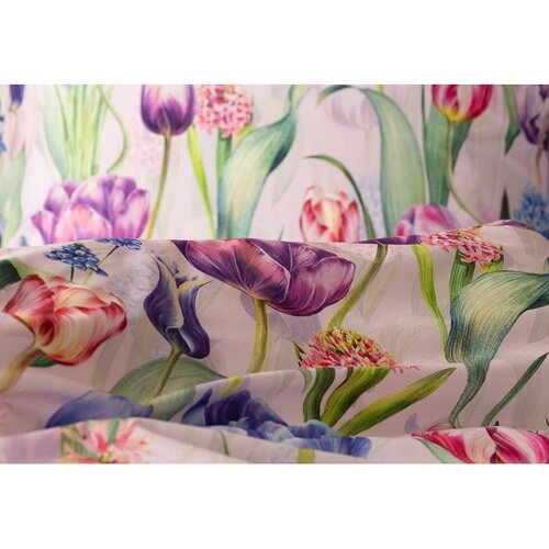 Matějovský Бавовняна постільна білизна Deluxe Tulipa, 140 x 220 см, 70 x 90 см