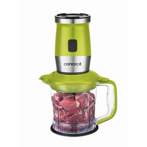 Blender multifuncțional Concept SM3393 Fresh&Nutri, 700 W + 2 x 570 ml + 400 ml, verde