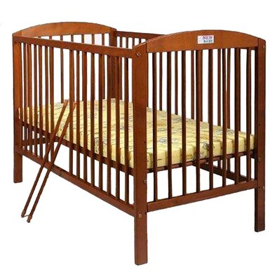 New Baby Detská buková postieľka Juliet, teak