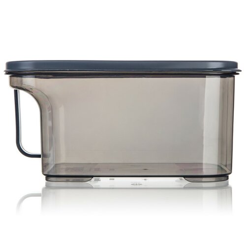 Banquet Cutie de depozitare cu mâner ZOYA 1,7 l,fumurie