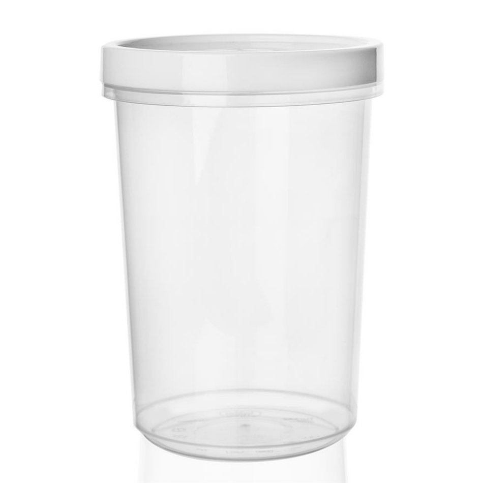 Orion Plastová dóza WHITE, 1,6 l