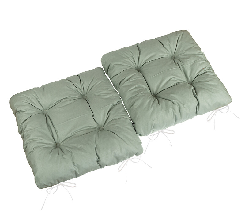 Bellatex Sed&aacute;k Ad&eacute;la pro&scaron;&iacute;van&yacute; khaki, 40 x 40 cm, sada 2 ks, 40 x 40 cm