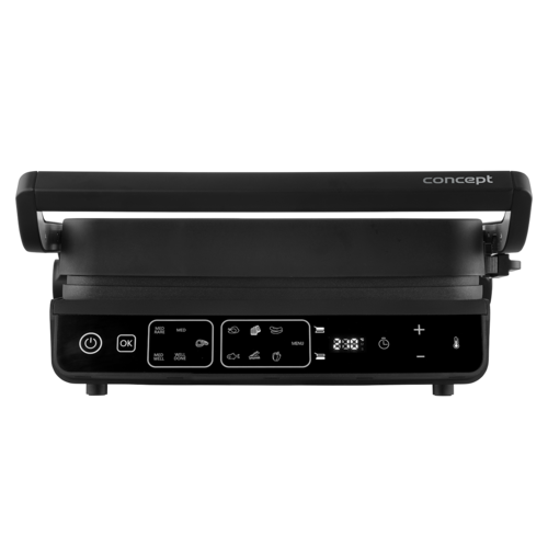 Kontaktný gril Concept GE3600 s teplotnou sondouSklo