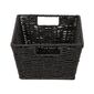 Coș împletit manua Compactor ETNA, 31 x 24x 14 cm, negru