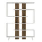 Knižnica Rain White Walnut