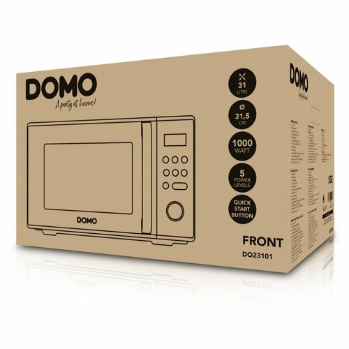 DOMO DO23101 digitálna mikrovlnná rúra