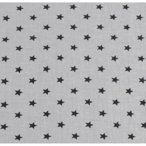 Bellatex Csillagok gyerek paplan és párna szett szürke, 75 x 100 cm, 42 x 32 cm