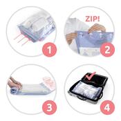 Compactor 2-dielna sada vákuových vriec Compactor Jet Roll Bags M, 45 x 65 cm