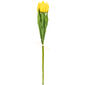 Umelá kytica tulipánov žltá, 50 cm