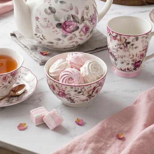 Banquet Keramična skleda Rose 13,5 cm, 620 ml