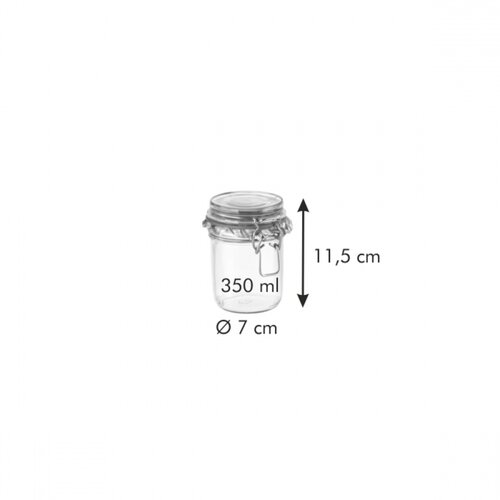 Tescoma Borcan cu capac ermetic DELLA CASA, 350 ml