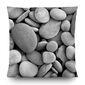 Polštářek Stones šedá, 45 x 45 cm