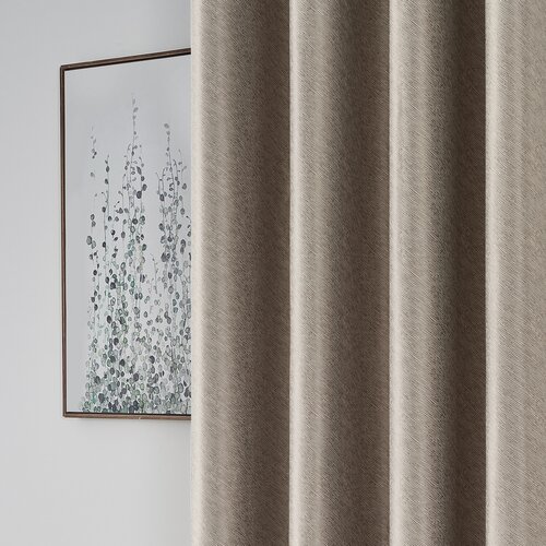 4Home Zavesa za zatemnitev Stripe beige, 150 x 250 cm