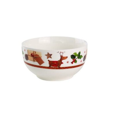 Toro Kerámia tál Xmas Rénszarvas, 530 ml