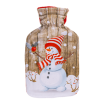 Thermophore cu capac din fleece Snowman