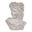 Cap de femeie din beton Bysta, diametru 23 cm, 23x 17 x 30 cm