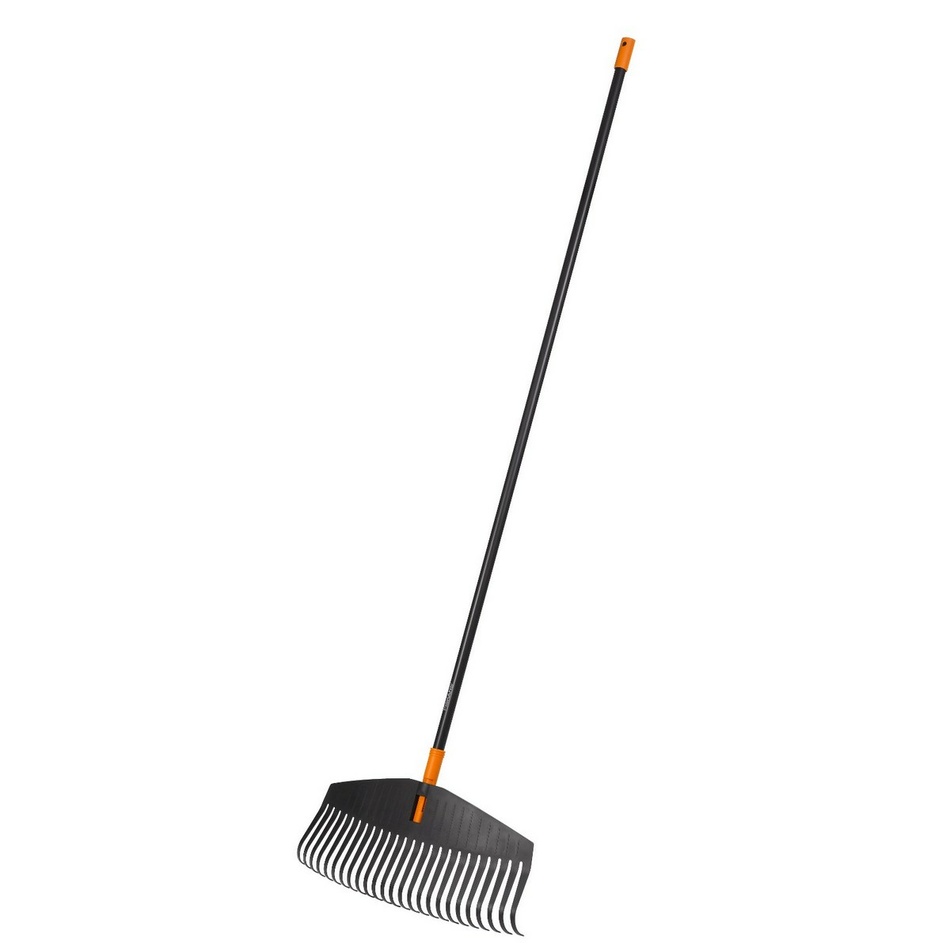 Obrázok FISKARS Hrable SolidTM na listie (L) s násadou , komplet - 135016