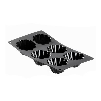 De Buyer 1964.01 szilikon forma Moul'flex Briošky,6 db