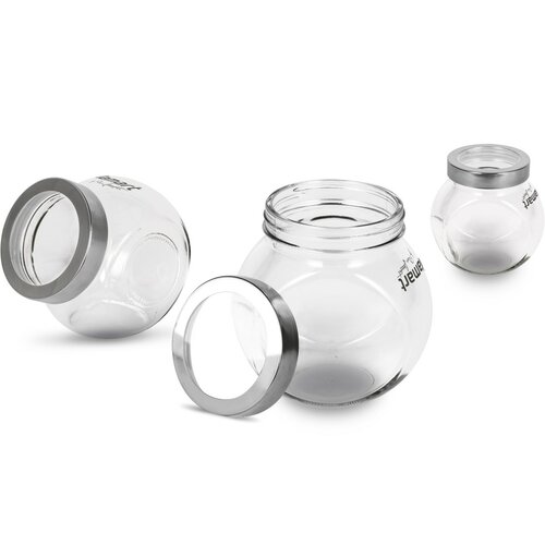 Lamart LT6049 3-teiliges Vorratsdosen-Set Buck, 650 ml