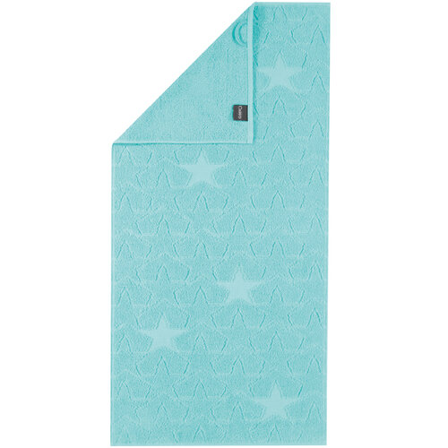 Cawö Frottier ręcznik Star niebieski, 50 x 100 cm