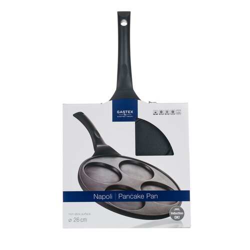 Gastex Ponev za 4 palačinke z neprilagodljivopovršino NAPOLI, 26 cm