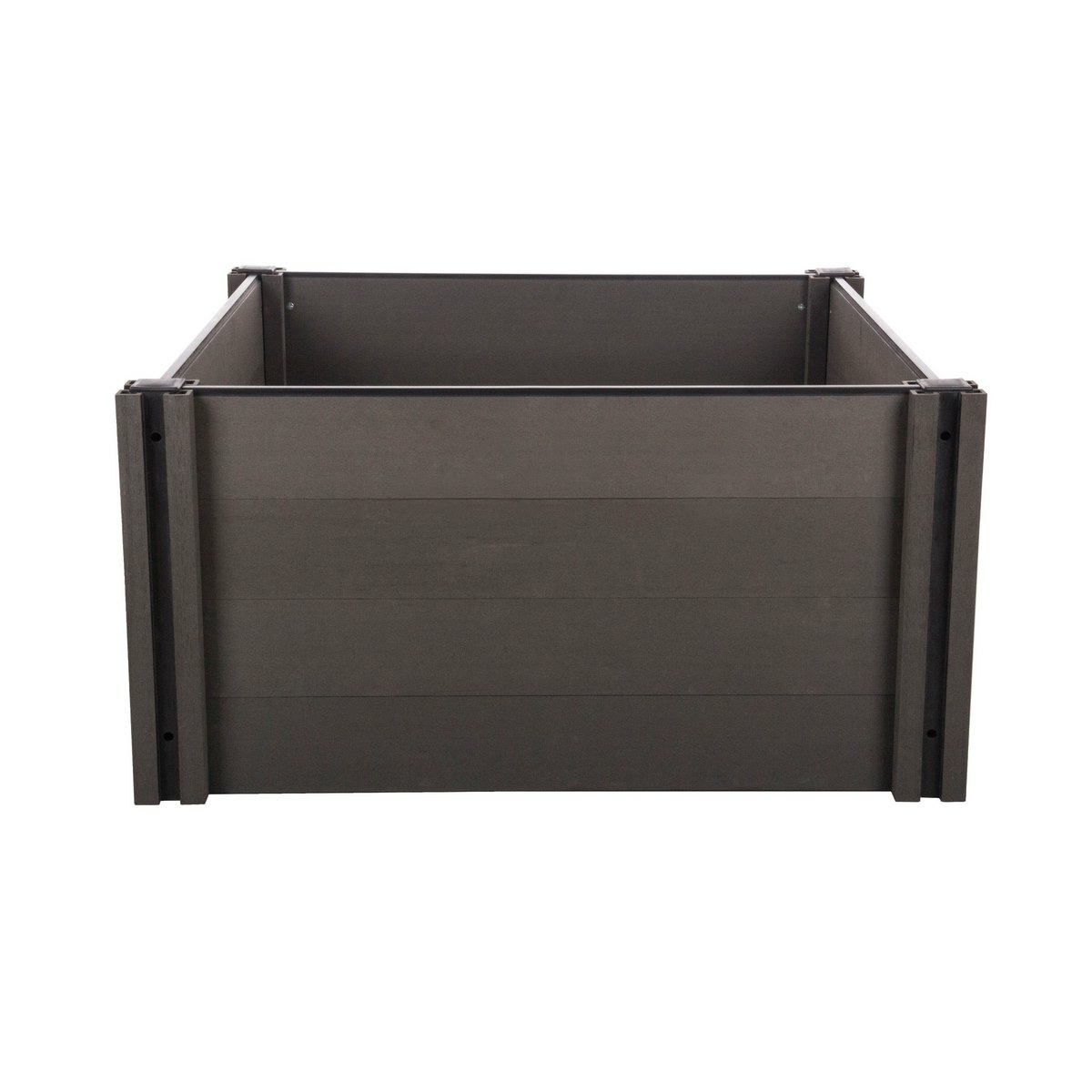 Vyvýšený záhon G21 Crop 106 x 106 x 54, WPC, eben