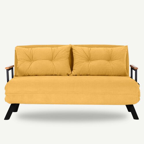 Klappsofa Sando 2 Mustard