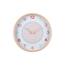 Karlsson 5963MC design ceas de perete albastru deschis, diametru 25 cm