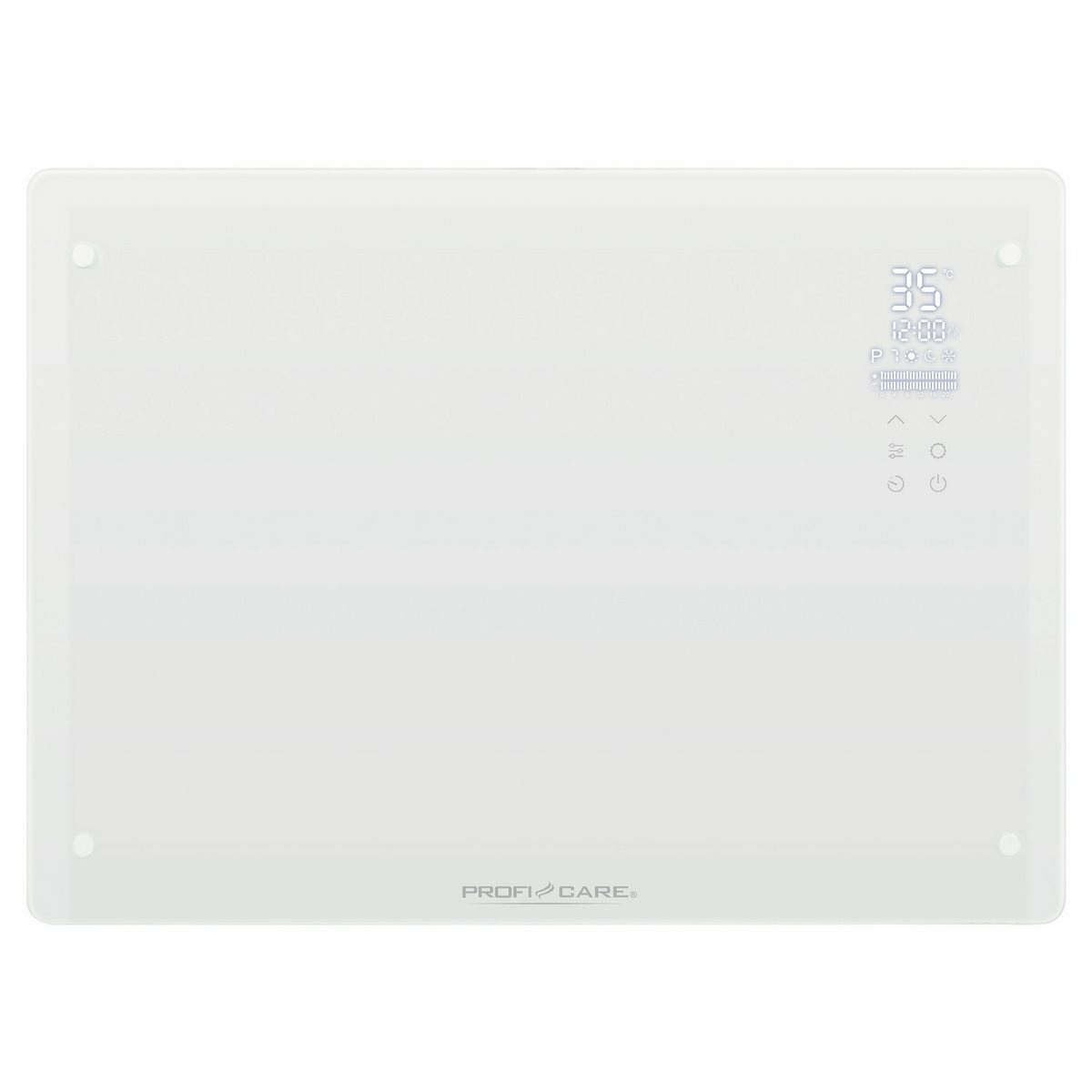 ProfiCare GKH 3118 sklenený konvektor 1500 W, biela