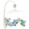 Kolotoč Baby Mix Ježko, myš a sova, priemer 35 cm