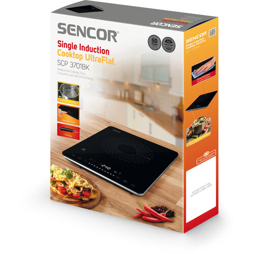 Sencor SCP 3701BK indukciós főzőlap