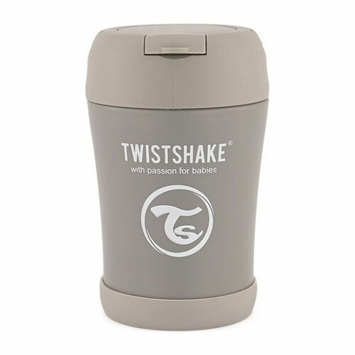 Twistshake Термос для їжі 350 мл, сірий
