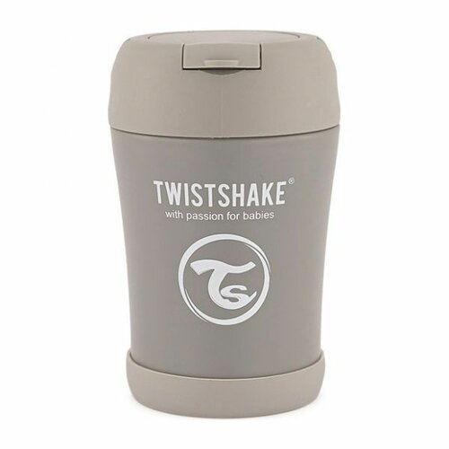 Twistshake Termos na jedzenie 350 ml, szary