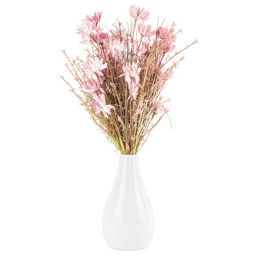 Штучні лугові квіти 50 см, античний рожевий