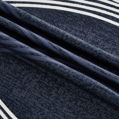 4Home Spannbezug für Sessel Elegant blau, 90-140 cm + gratis Kissenbezug
