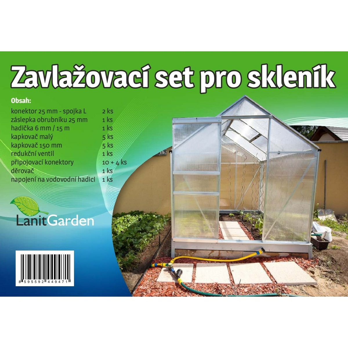 Zavlažovací sada do skleníku Lanit Plast