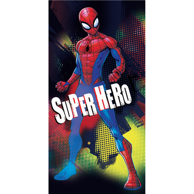 Ręcznik kąpielowy Spiderman Hero, 70 x 140 cm