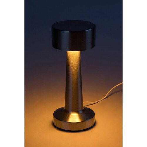 Rabalux 74208 stolná LED lampa Senan, strieborná