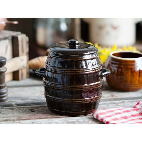 Altom Керамічне барильце з кришкою, 2,5 л