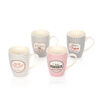 Set căni Vintage 300 ml, 4 buc