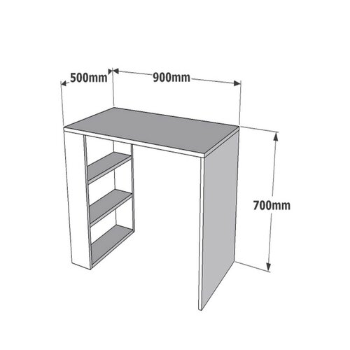 Birou Cool Walnut