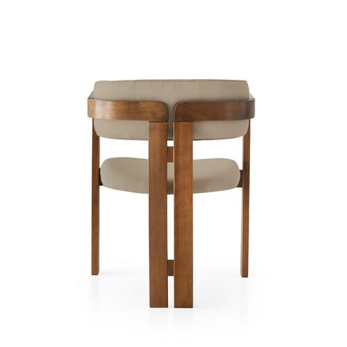 Jedálenská stolička CO Mink and Walnut