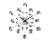 Nástěnné hodiny Lavvu Crystal Sunlight LCT1080  stříbrná, pr. 49 cm
