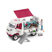 Schleich 42370 Mobilná veterinárska klinika s kobylou a ošetrovateľom