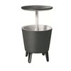 Keter záhradný Cool Bar Rattan 30 l, antracitová